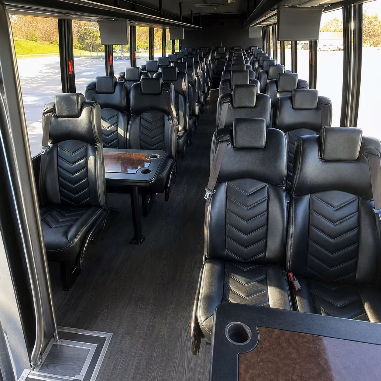 30 passenger minibus inside