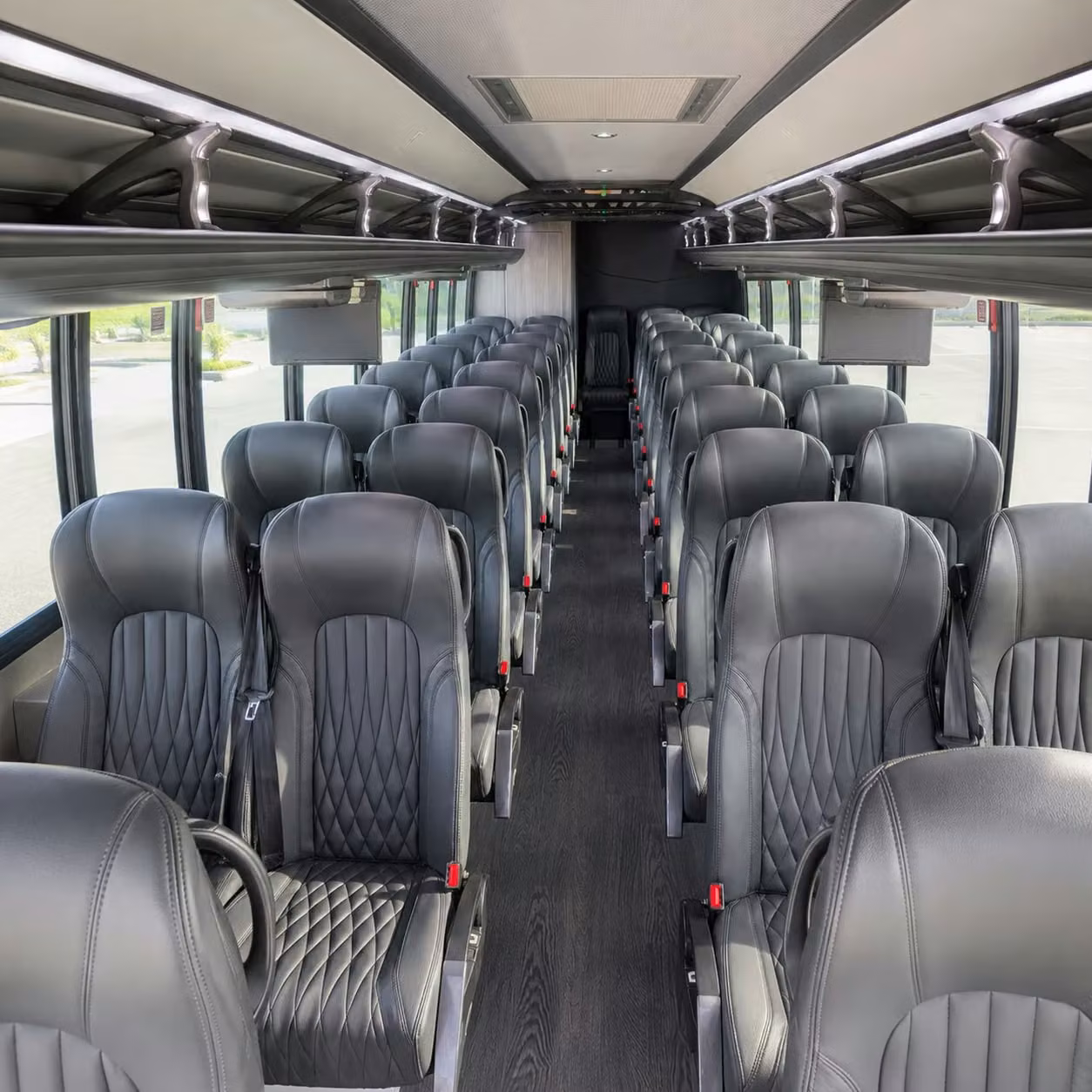 30 passenger minibus interior
