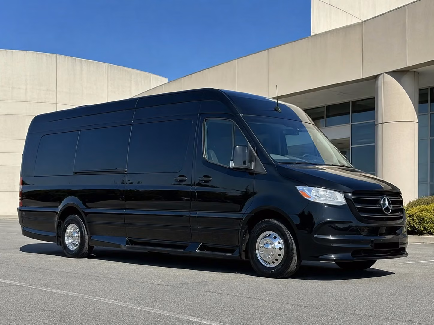 rialto sprinter van rental with driver